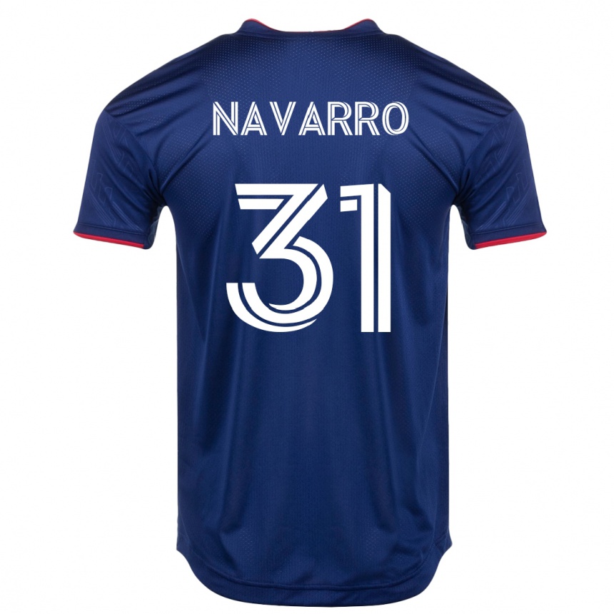 Niño Fútbol Camiseta Federico Navarro #31 Armada 1ª Equipación 2023/24