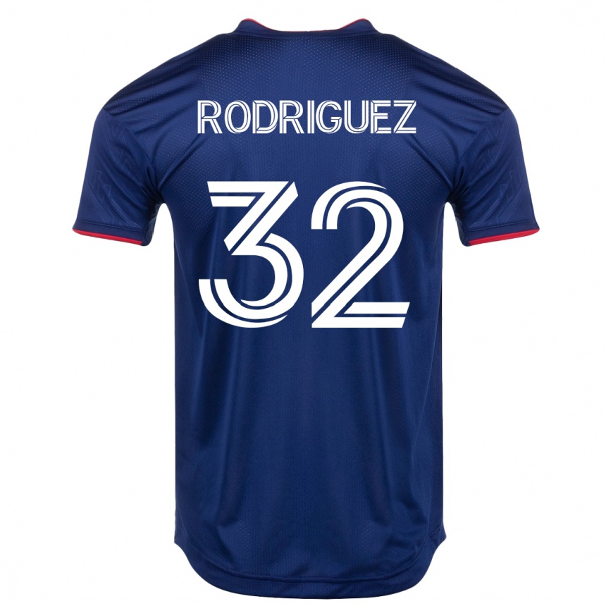 Niño Fútbol Camiseta Missael Rodríguez #32 Armada 1ª Equipación 2023/24