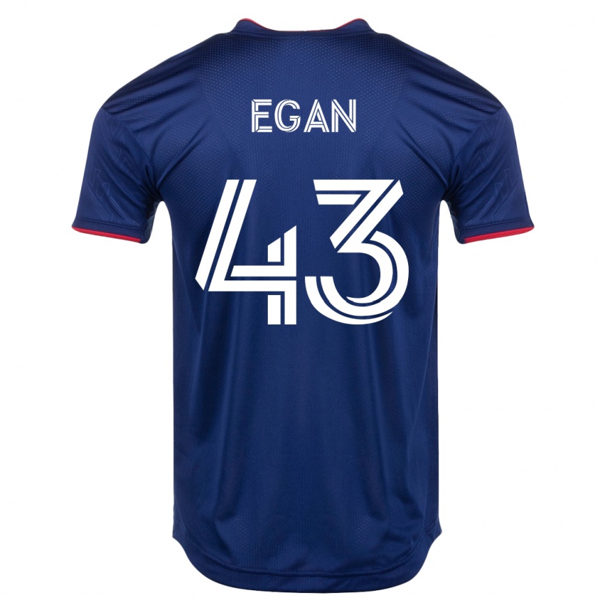 Niño Fútbol Camiseta Noah Egan #43 Armada 1ª Equipación 2023/24
