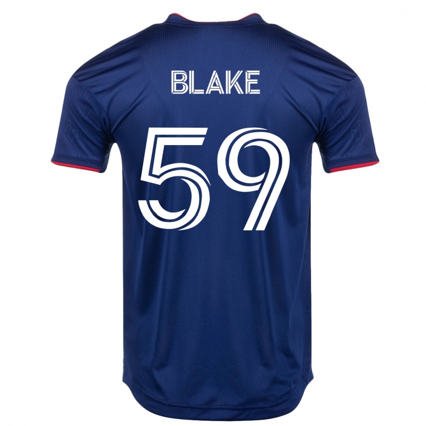Niño Fútbol Camiseta Romain Blake #59 Armada 1ª Equipación 2023/24