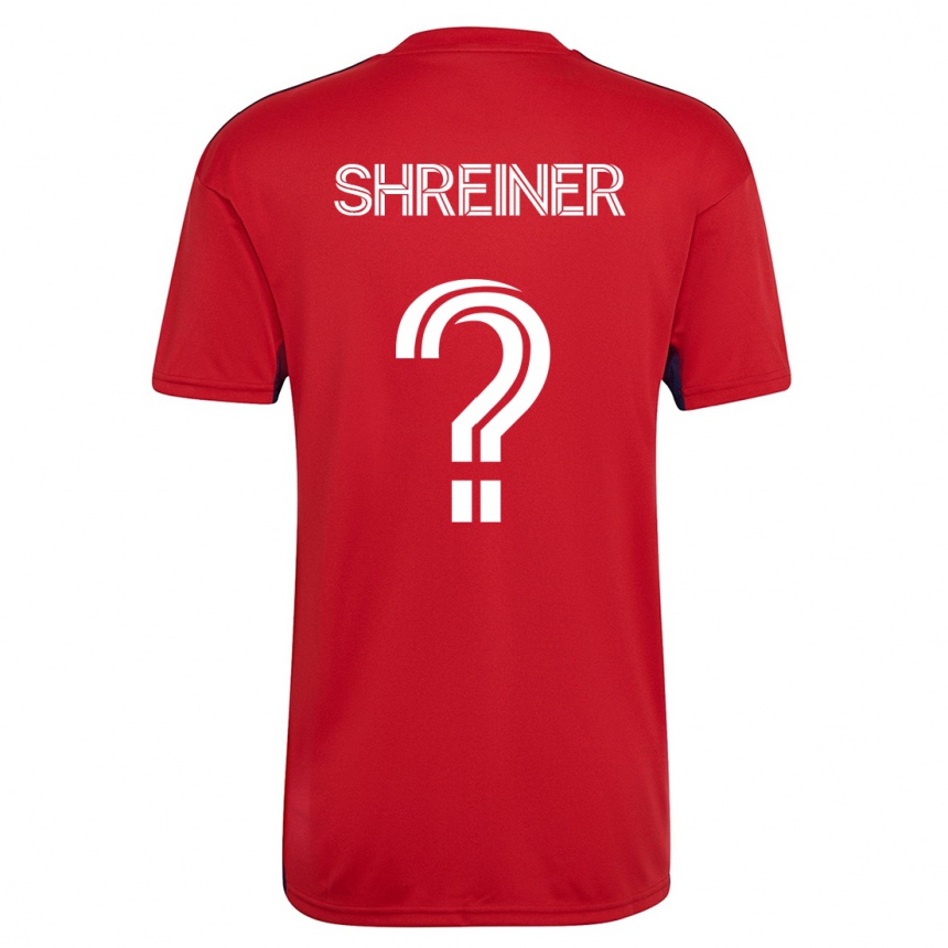 Niño Fútbol Camiseta Luke Shreiner #0 Rojo 1ª Equipación 2023/24