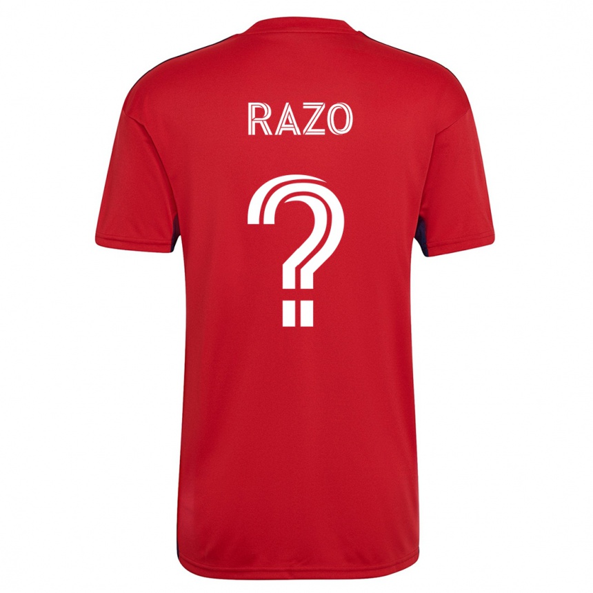 Niño Fútbol Camiseta Edgar Razo #0 Rojo 1ª Equipación 2023/24