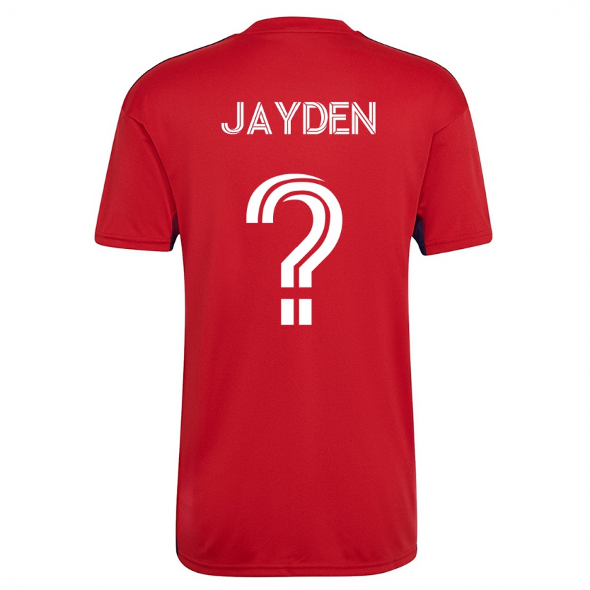 Niño Fútbol Camiseta Rus Jayden #0 Rojo 1ª Equipación 2023/24