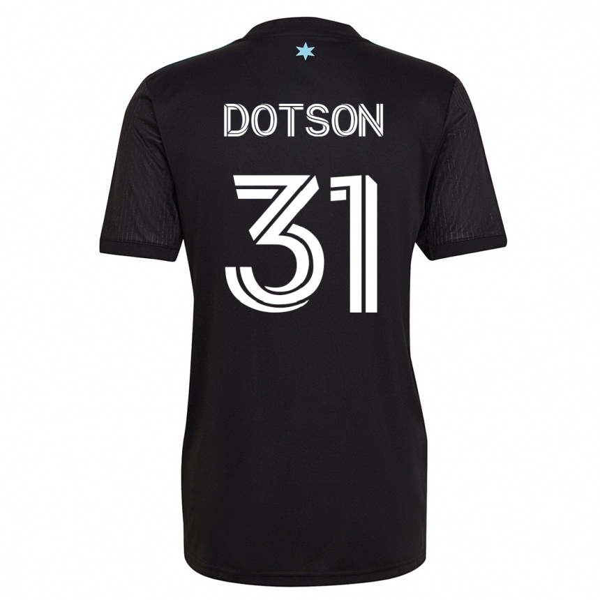 Niño Fútbol Camiseta Hassani Dotson #31 Negro 1ª Equipación 2023/24