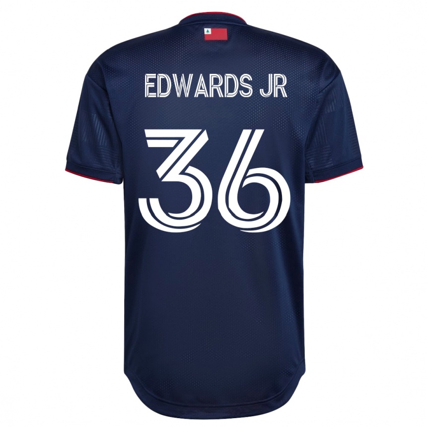 Niño Fútbol Camiseta Earl Edwards Jr. #36 Armada 1ª Equipación 2023/24
