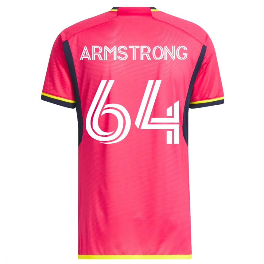 Niño Fútbol Camiseta Dida Armstrong #64 Rosa 1ª Equipación 2023/24