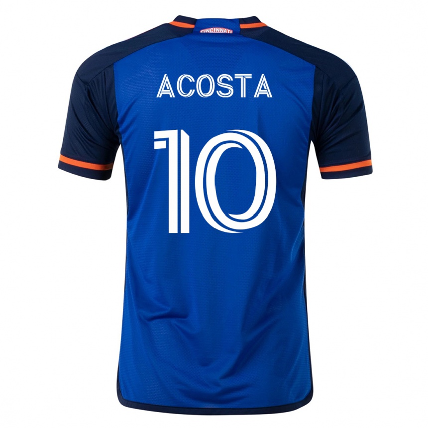 Niño Fútbol Camiseta Luciano Acosta #10 Azul 1ª Equipación 2023/24