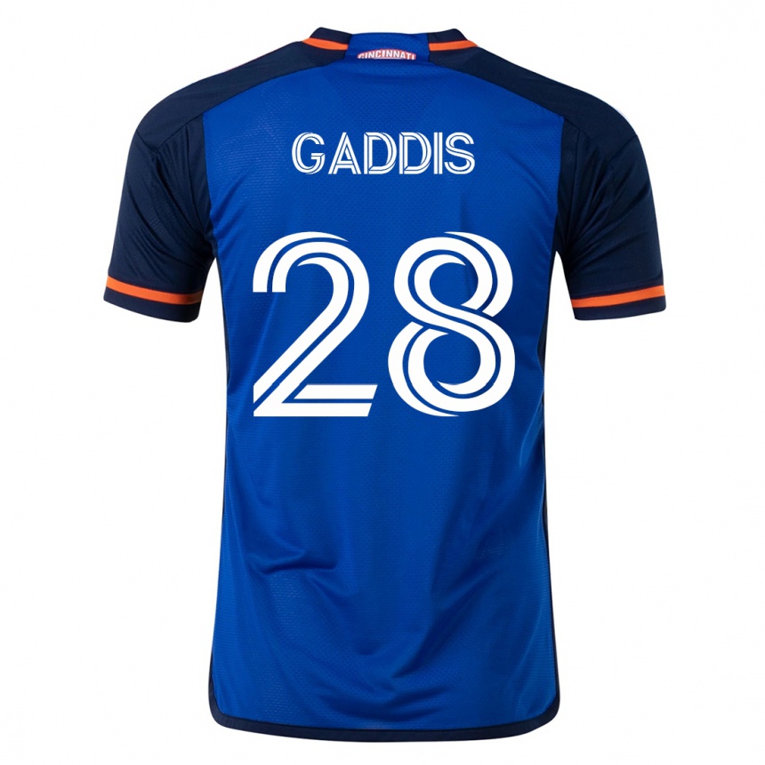 Niño Fútbol Camiseta Raymon Gaddis #28 Azul 1ª Equipación 2023/24