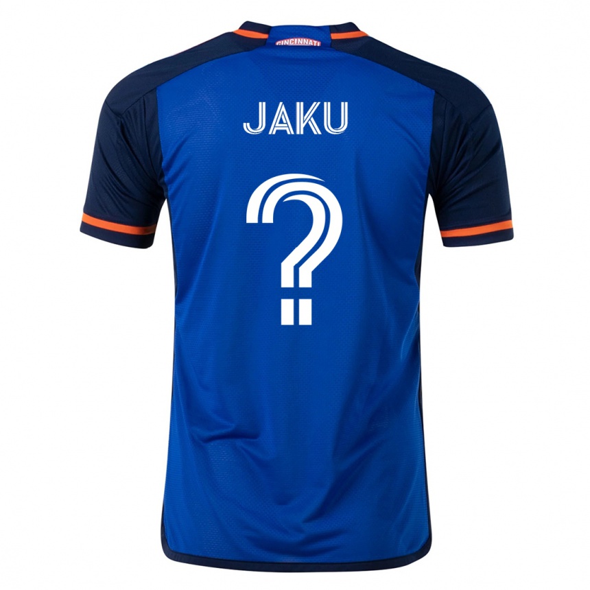 Niño Fútbol Camiseta John Jaku #0 Azul 1ª Equipación 2023/24
