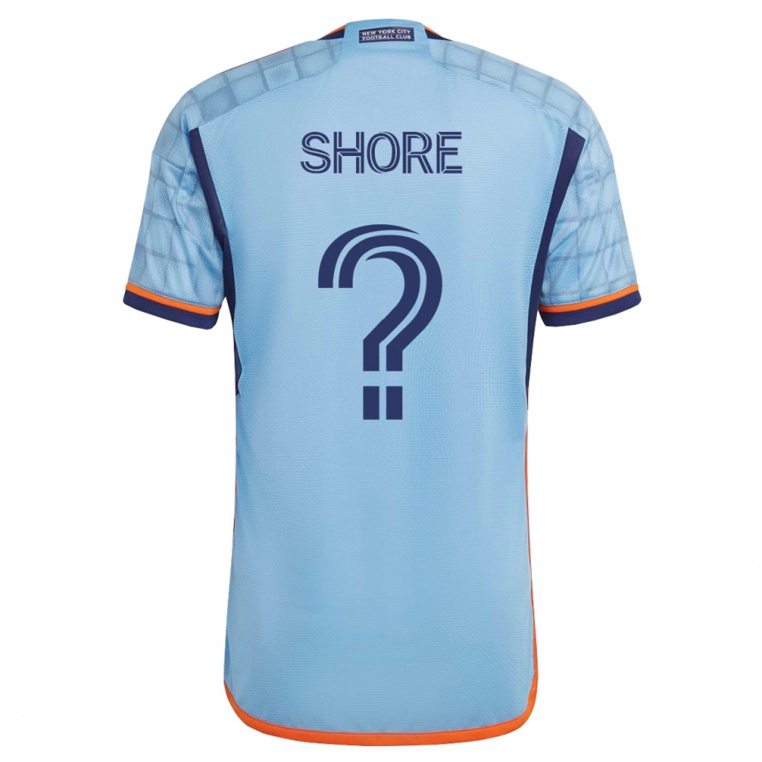 Niño Fútbol Camiseta Jonathan Shore #0 Azul 1ª Equipación 2023/24