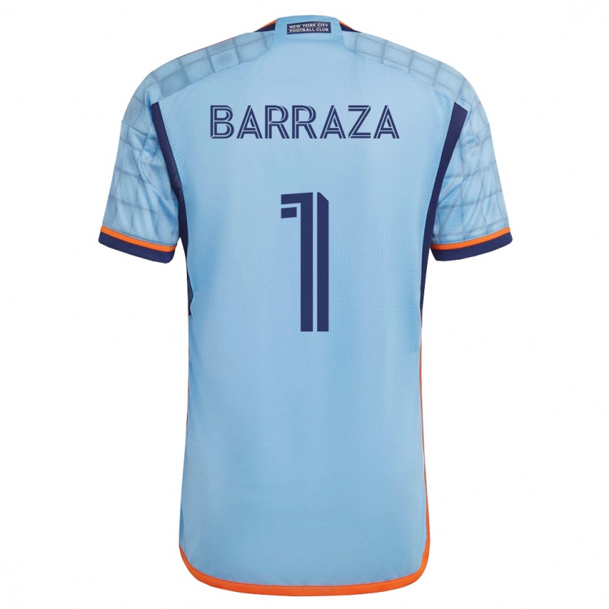 Niño Fútbol Camiseta Luis Barraza #1 Azul 1ª Equipación 2023/24