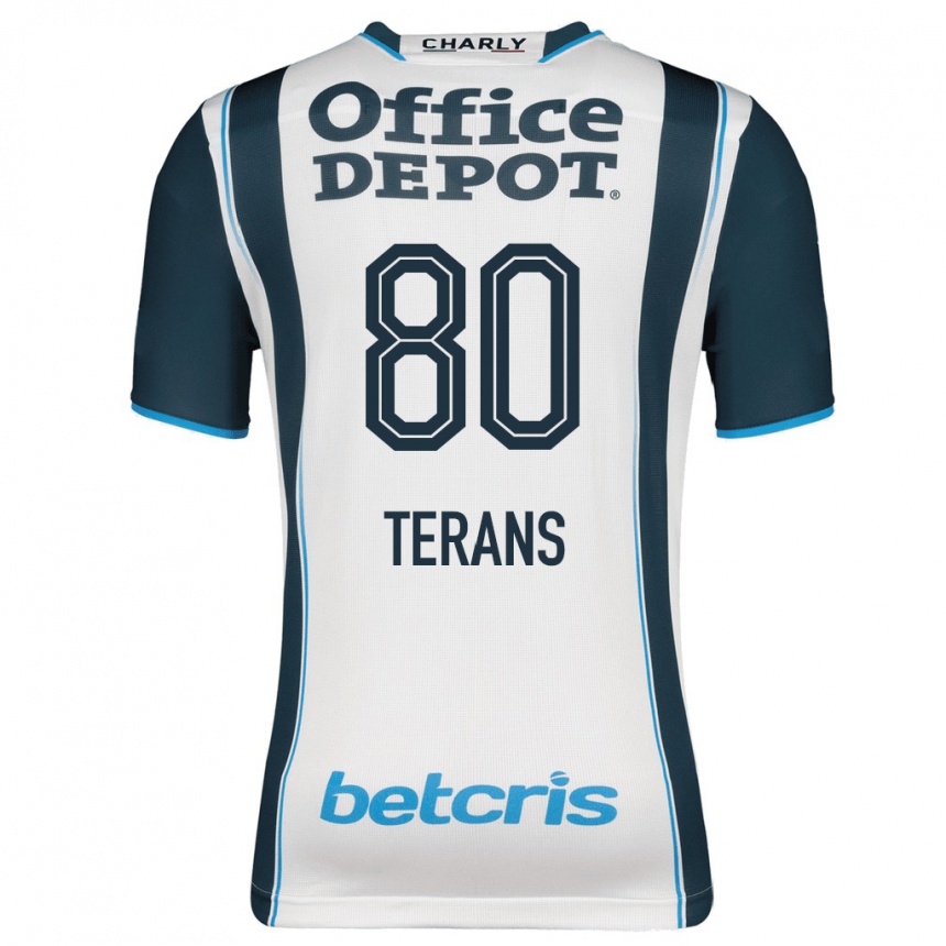 Niño Fútbol Camiseta David Terans #80 Armada 1ª Equipación 2023/24