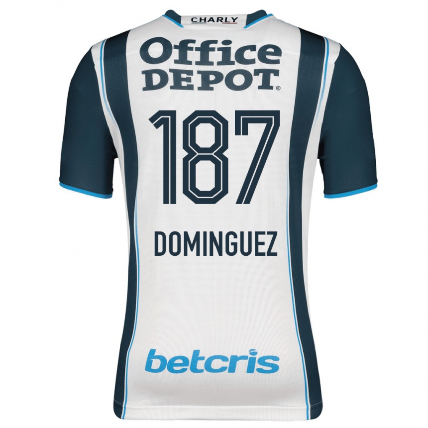 Niño Fútbol Camiseta Alexéi Domínguez #187 Armada 1ª Equipación 2023/24