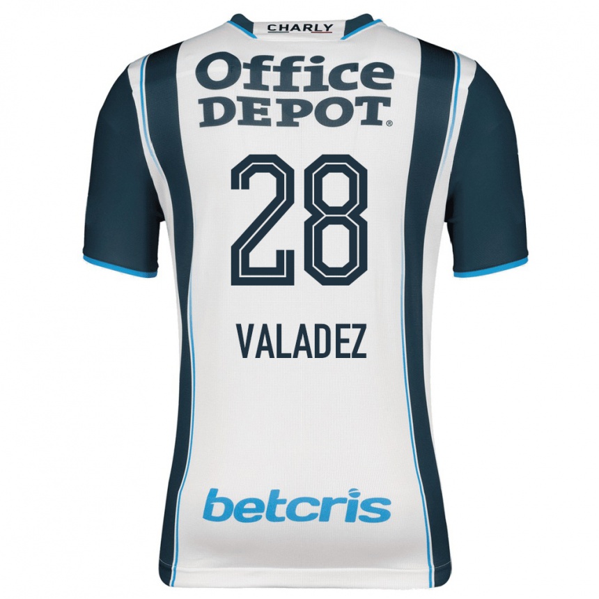 Niño Fútbol Camiseta Julia Valadez #28 Armada 1ª Equipación 2023/24
