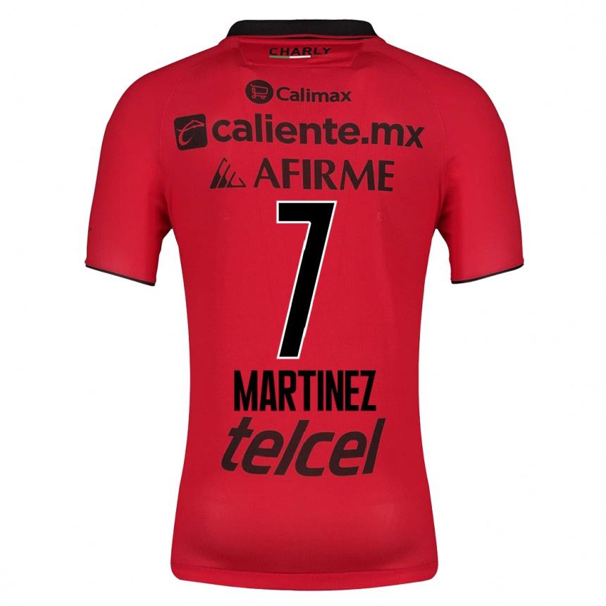 Niño Fútbol Camiseta Alejandro Martínez #7 Rojo 1ª Equipación 2023/24