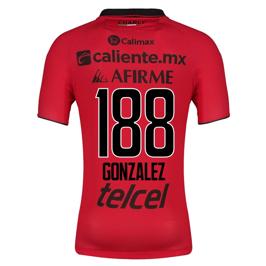 Niño Fútbol Camiseta Jorge González #188 Rojo 1ª Equipación 2023/24
