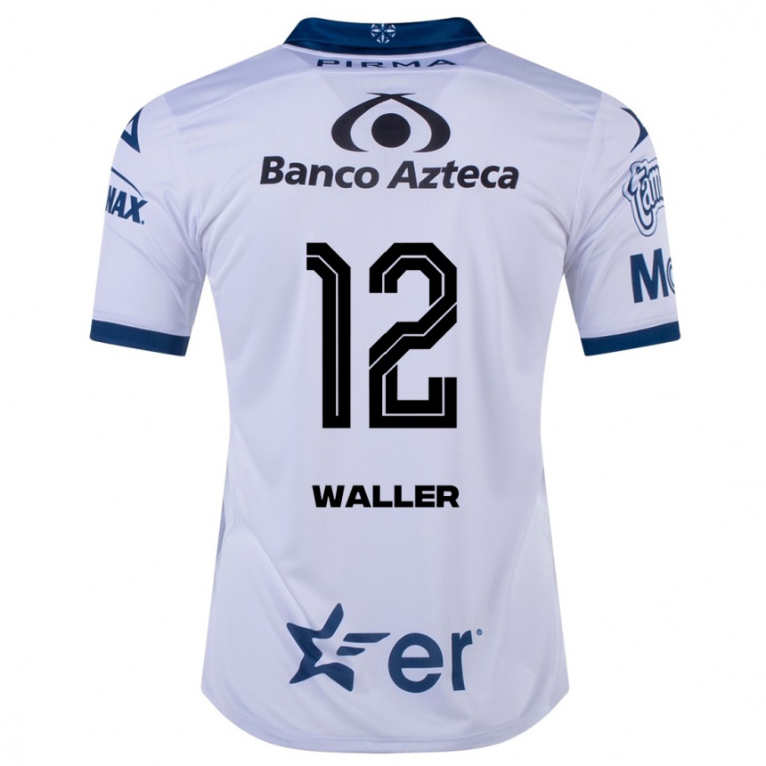 Niño Fútbol Camiseta Facundo Waller #12 Blanco 1ª Equipación 2023/24