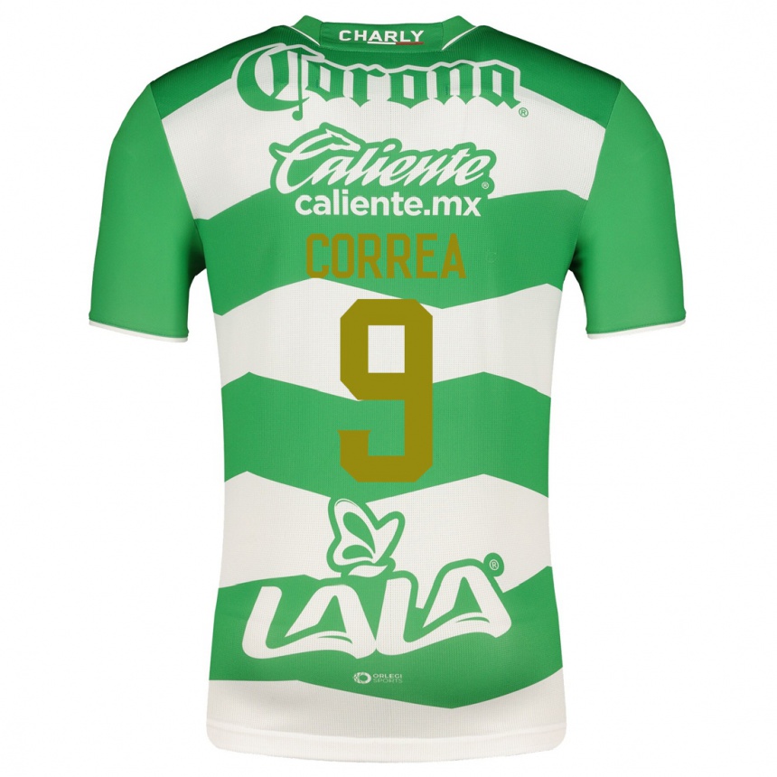 Niño Fútbol Camiseta Javier Correa #9 Verde 1ª Equipación 2023/24
