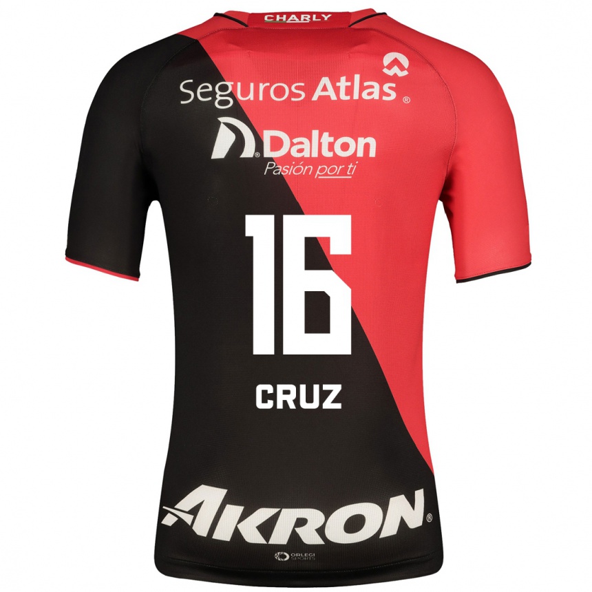 Niño Fútbol Camiseta Daniela Cruz #16 Negro 1ª Equipación 2023/24