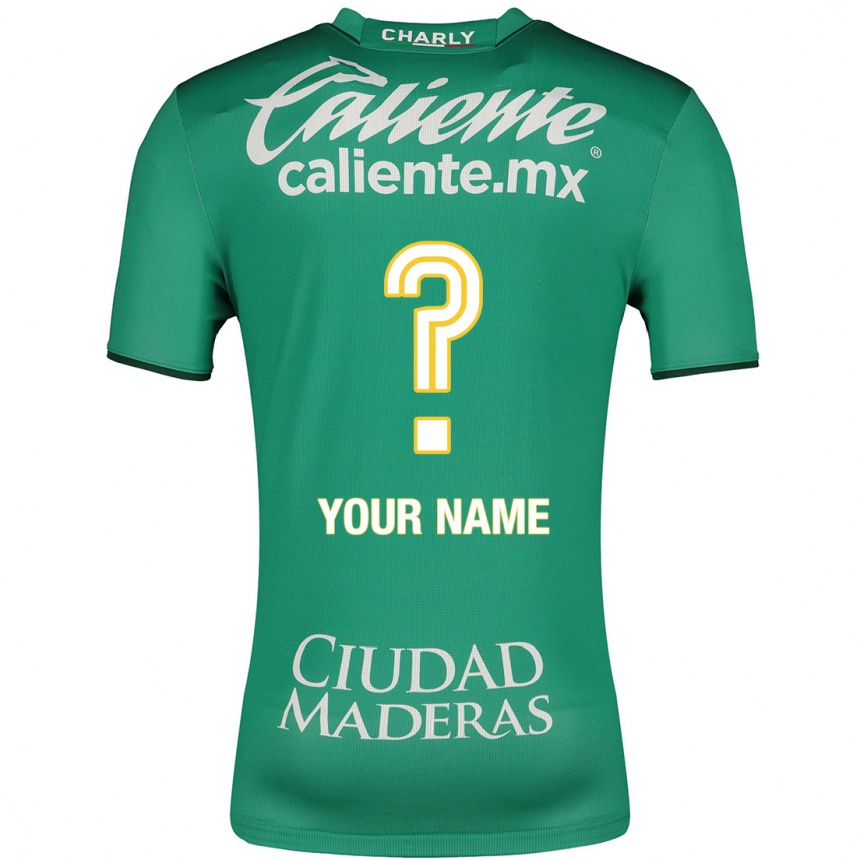 Niño Fútbol Camiseta Su Nombre #0 Verde 1ª Equipación 2023/24