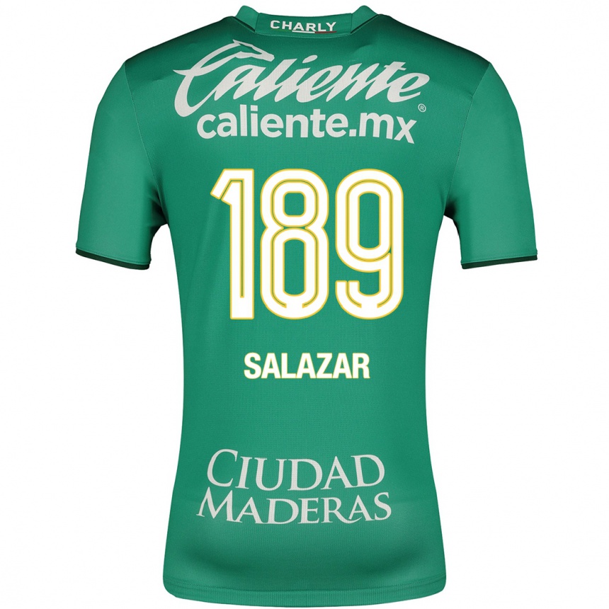 Niño Fútbol Camiseta José Salazar #189 Verde 1ª Equipación 2023/24