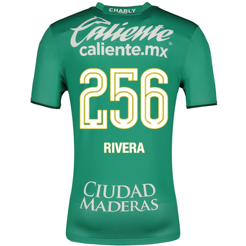 Niño Fútbol Camiseta Fernando Rivera #256 Verde 1ª Equipación 2023/24