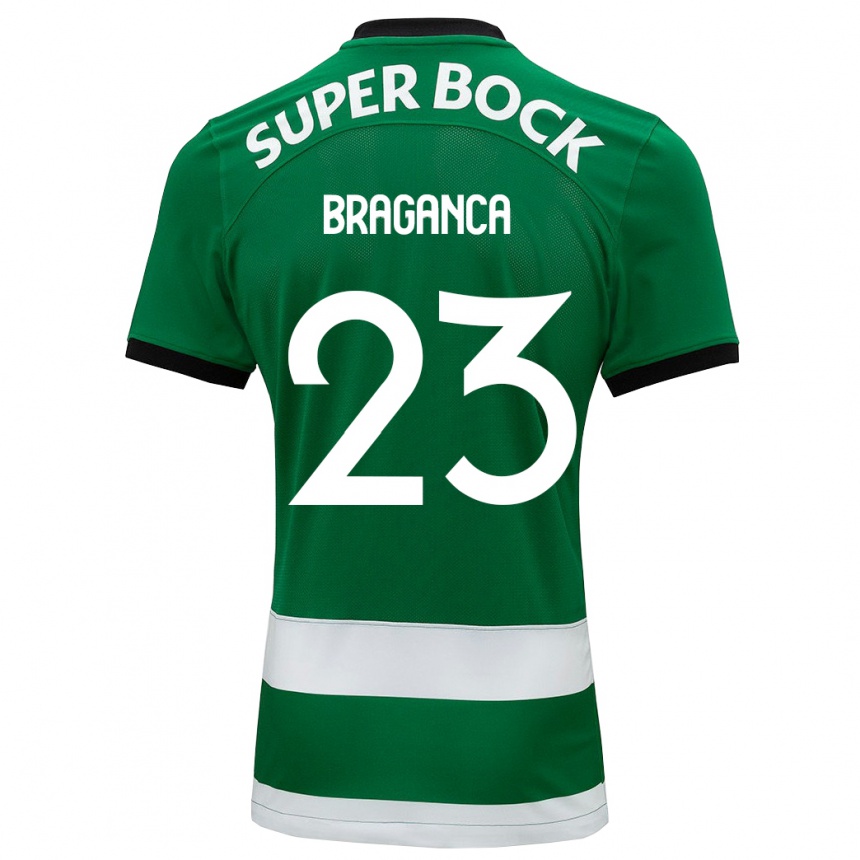 Niño Fútbol Camiseta Daniel Bragança #23 Verde 1ª Equipación 2023/24