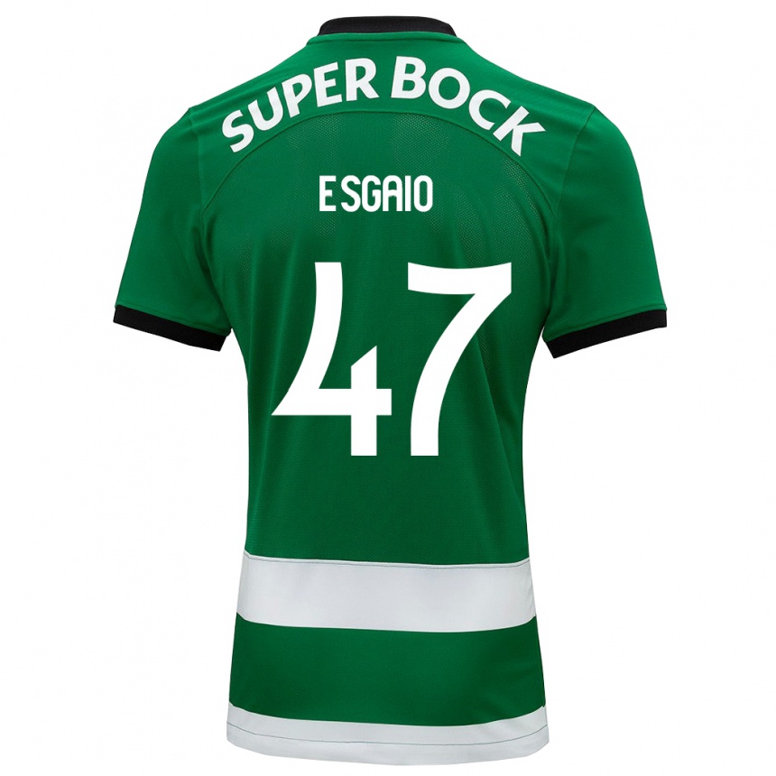 Niño Fútbol Camiseta Ricardo Esgaio #47 Verde 1ª Equipación 2023/24