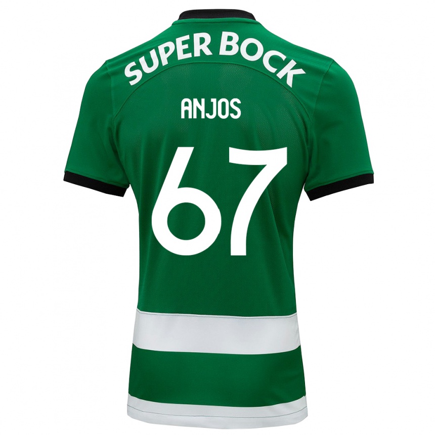 Niño Fútbol Camiseta Lucas Anjos #67 Verde 1ª Equipación 2023/24