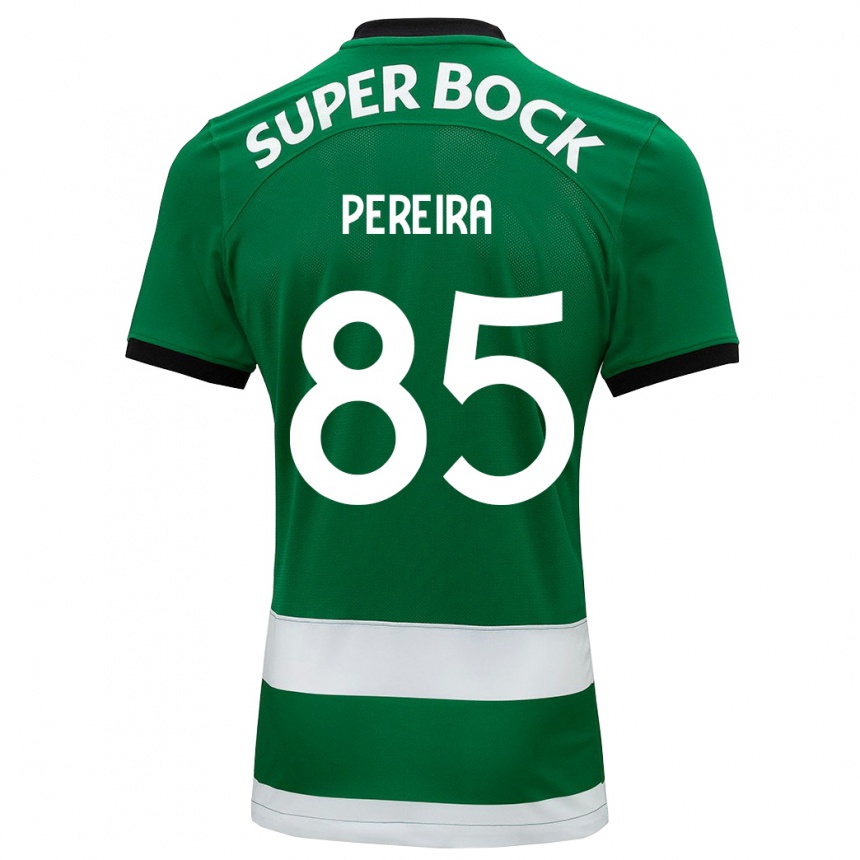 Niño Fútbol Camiseta João Pereira #85 Verde 1ª Equipación 2023/24