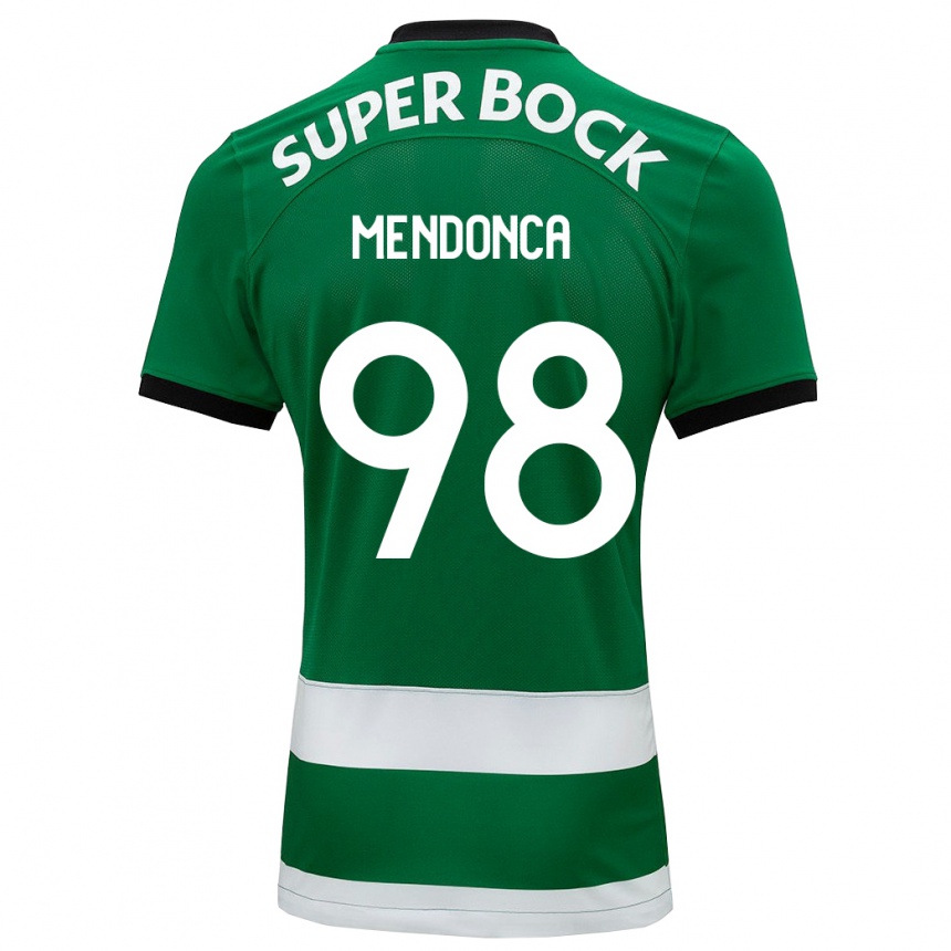 Niño Fútbol Camiseta Manuel Mendonça #98 Verde 1ª Equipación 2023/24