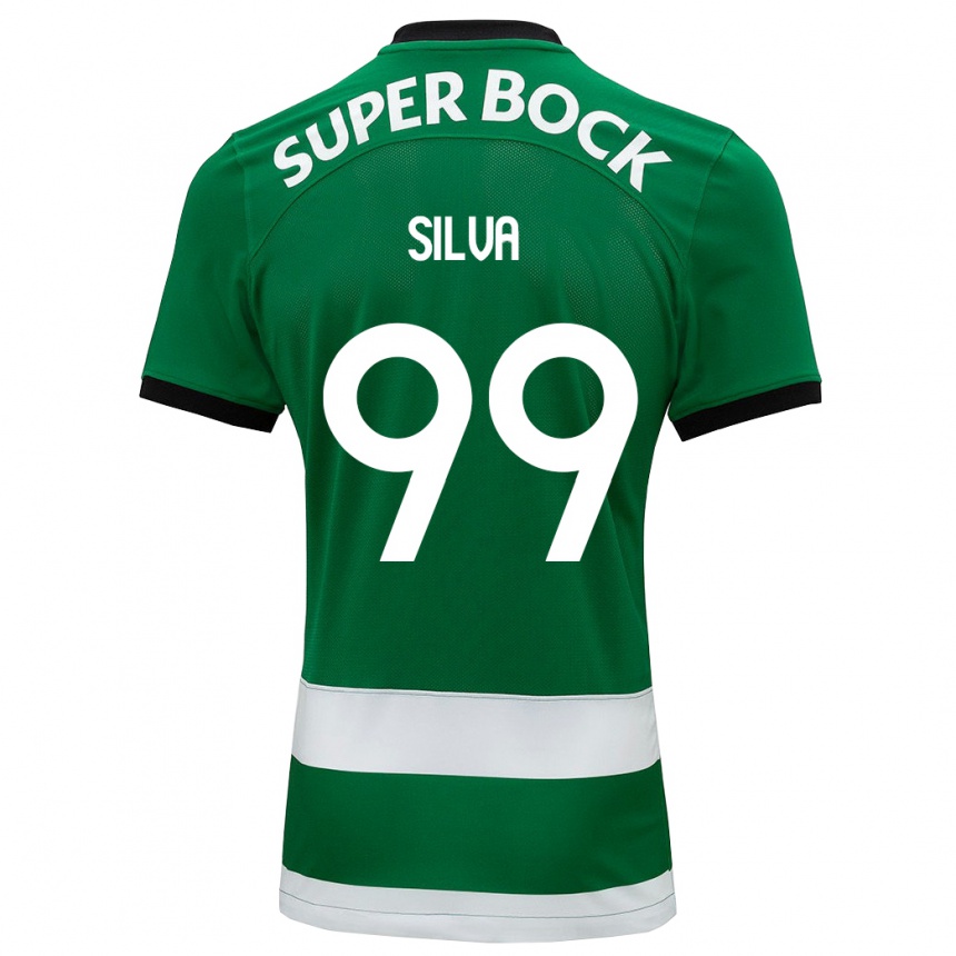 Niño Fútbol Camiseta Francisco Silva #99 Verde 1ª Equipación 2023/24