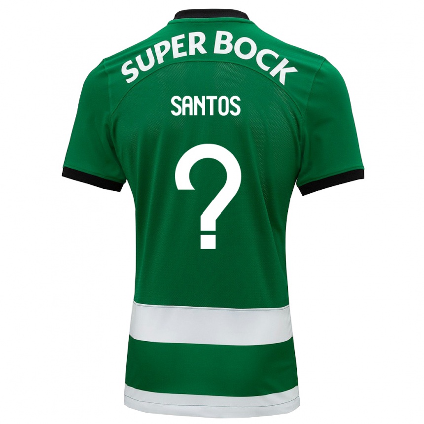 Niño Fútbol Camiseta Guilherme Santos #0 Verde 1ª Equipación 2023/24