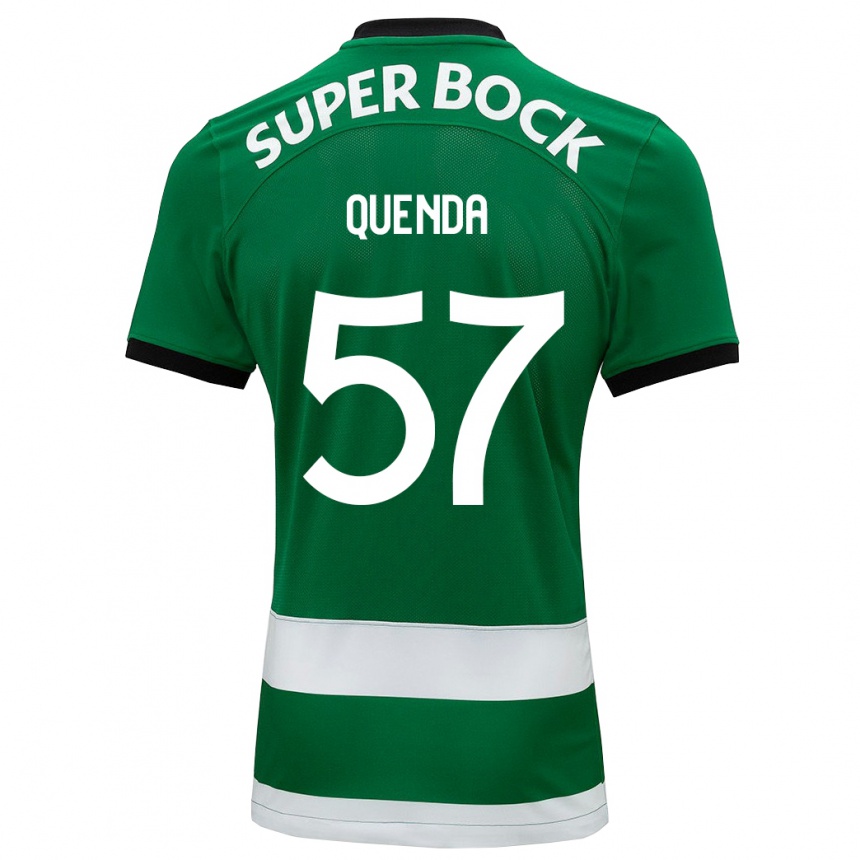 Niño Fútbol Camiseta Geovany Quenda #57 Verde 1ª Equipación 2023/24