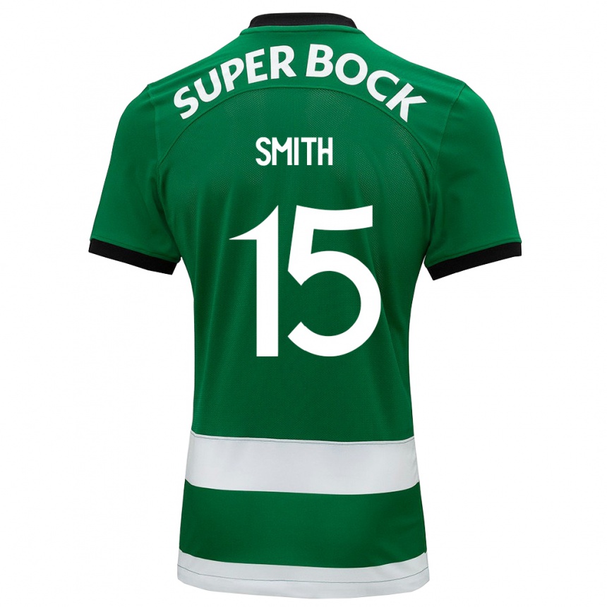 Niño Fútbol Camiseta Olivia Smith #15 Verde 1ª Equipación 2023/24