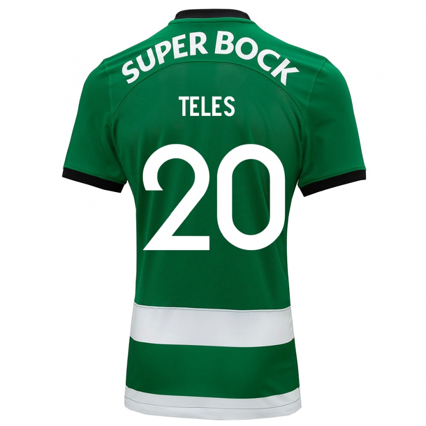 Niño Fútbol Camiseta Ana Isabel Teles #20 Verde 1ª Equipación 2023/24