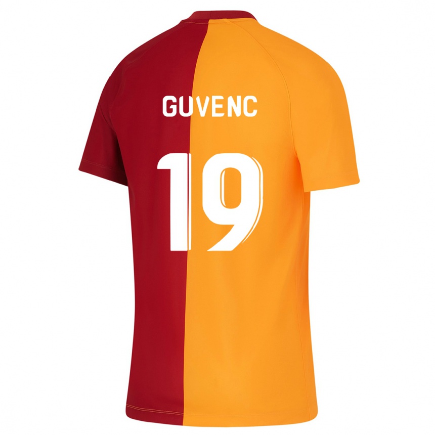 Niño Fútbol Camiseta Günay Güvenç #19 Naranja 1ª Equipación 2023/24