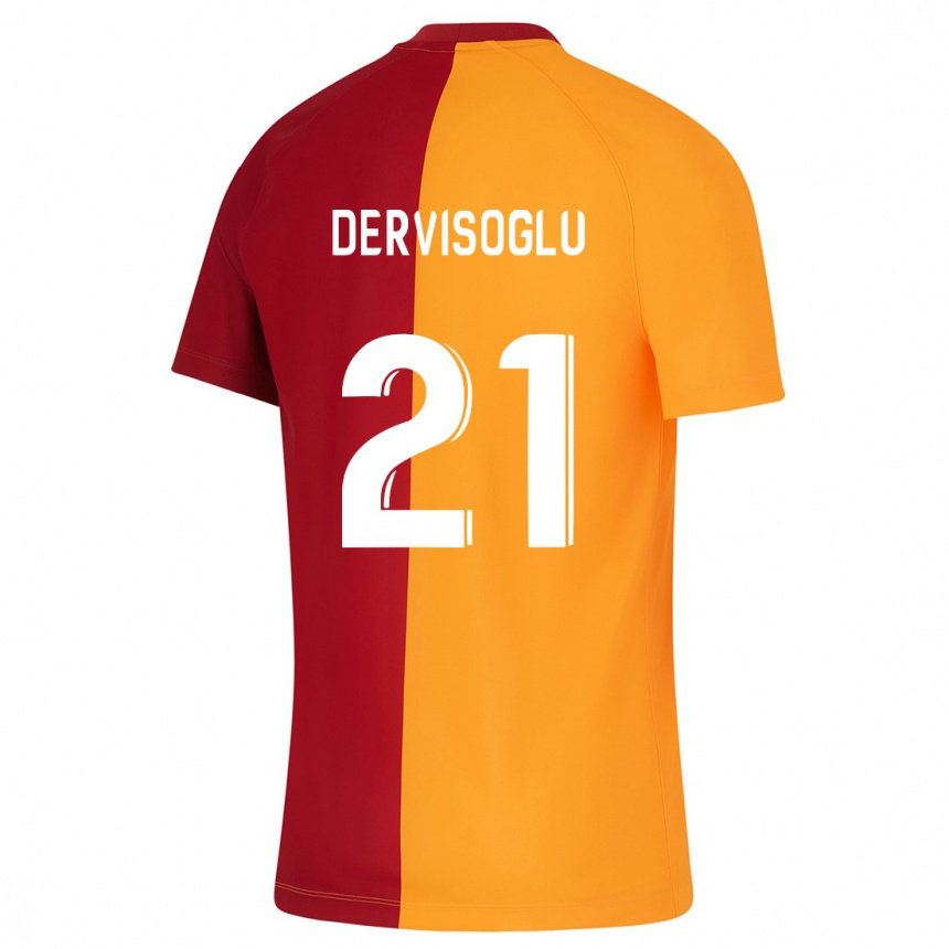 Niño Fútbol Camiseta Halil Dervişoğlu #21 Naranja 1ª Equipación 2023/24