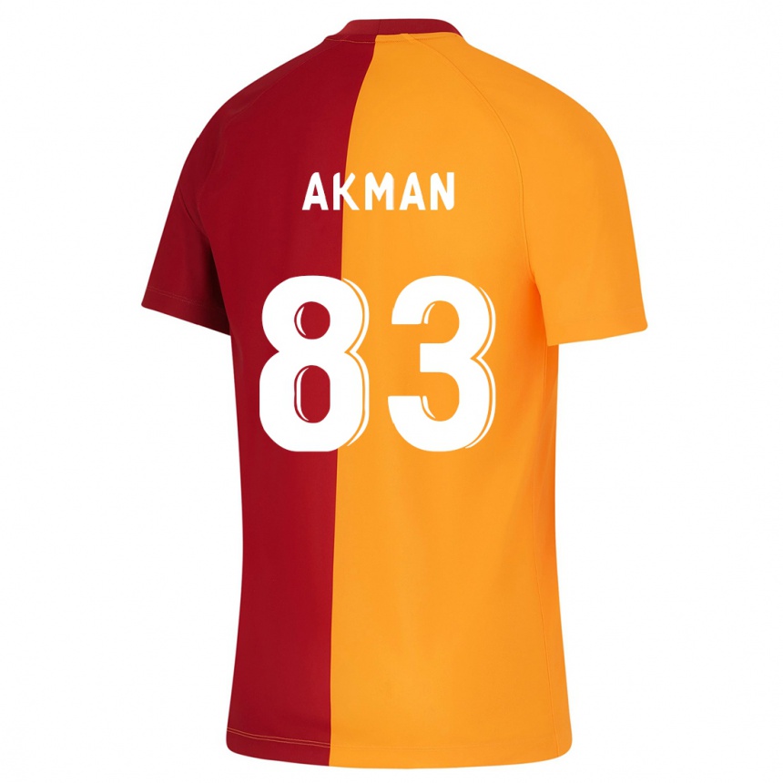 Niño Fútbol Camiseta Efe Akman #83 Naranja 1ª Equipación 2023/24