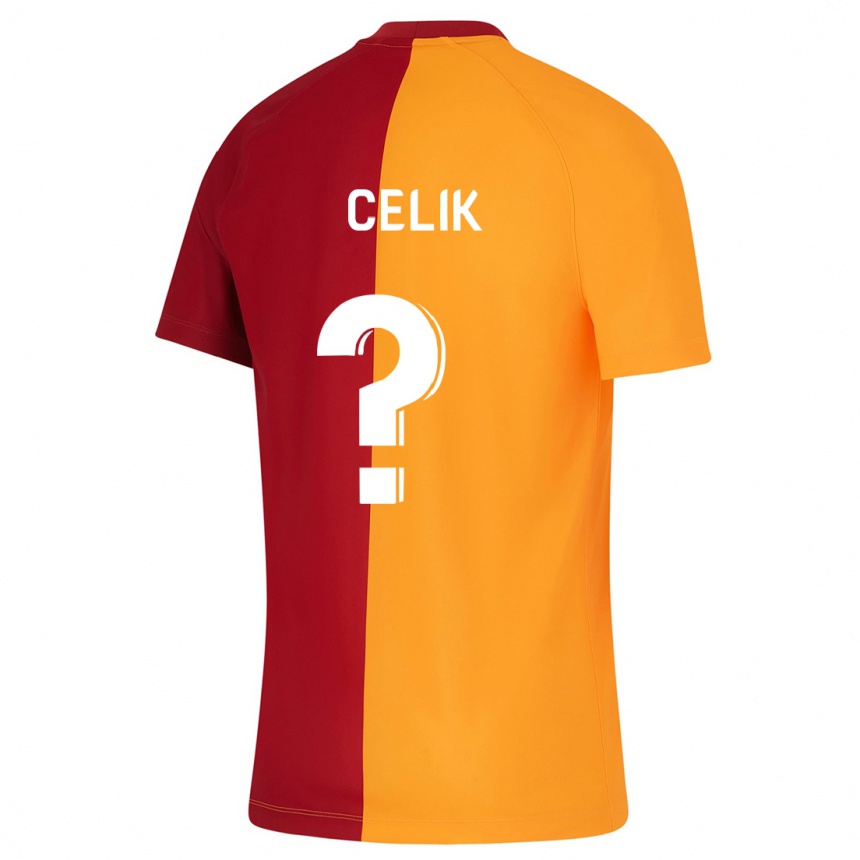 Niño Fútbol Camiseta Berke Celik #0 Naranja 1ª Equipación 2023/24