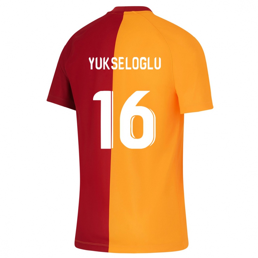 Niño Fútbol Camiseta Ayaz Yükseloğlu #16 Naranja 1ª Equipación 2023/24