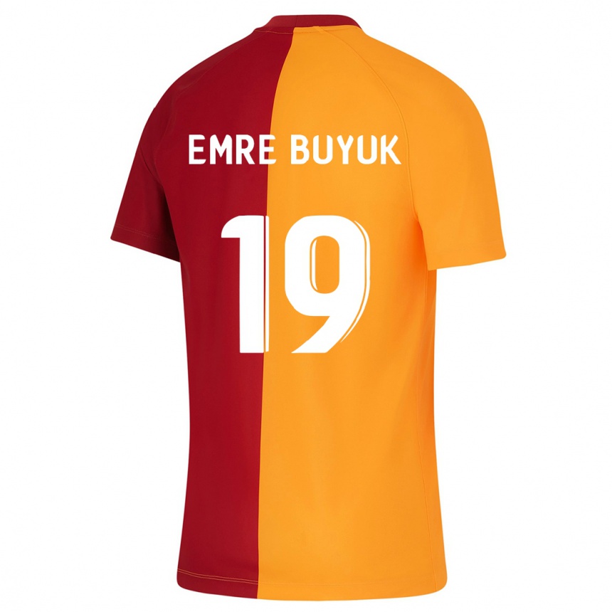 Niño Fútbol Camiseta Enes Emre Büyük #19 Naranja 1ª Equipación 2023/24