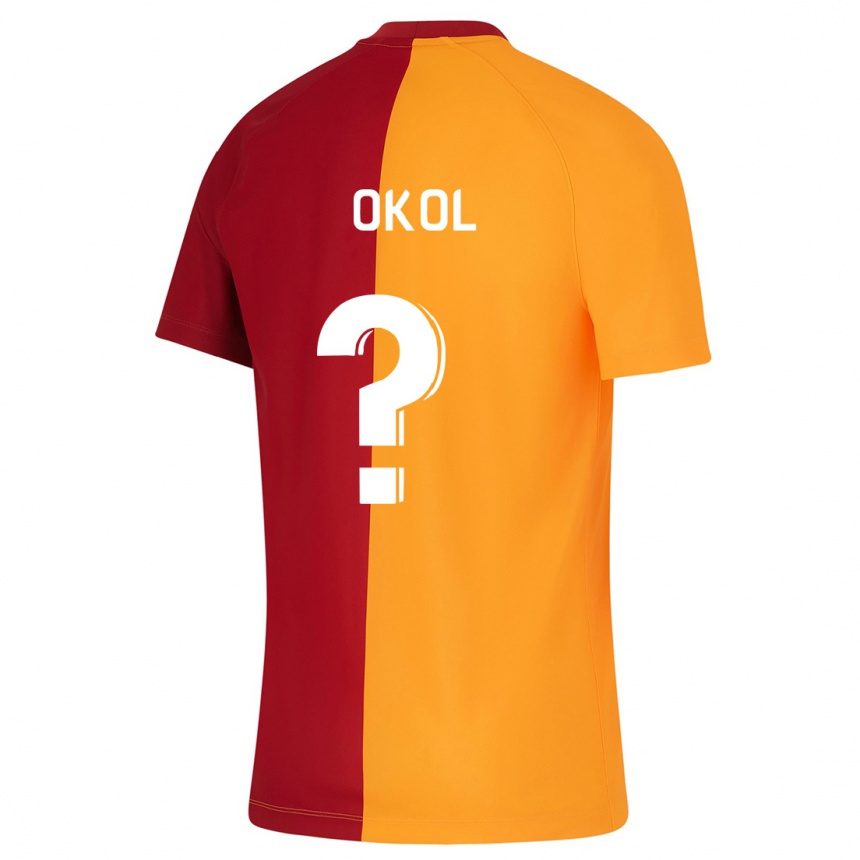 Niño Fútbol Camiseta Umut Okol #0 Naranja 1ª Equipación 2023/24
