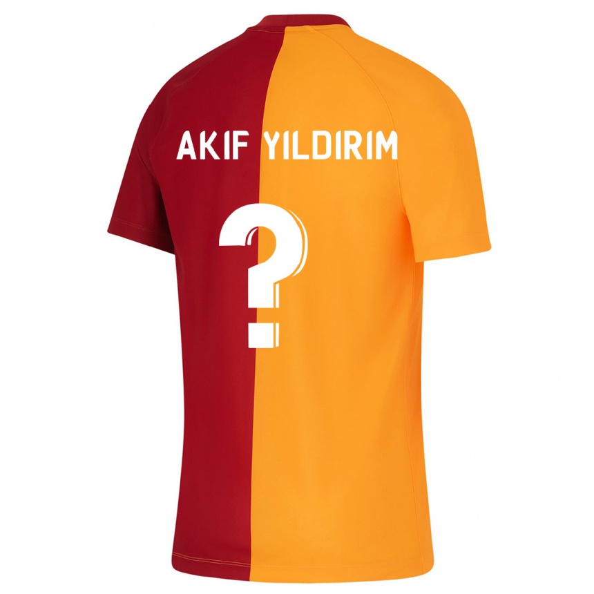 Niño Fútbol Camiseta Mehmet Akif Yıldırım #0 Naranja 1ª Equipación 2023/24