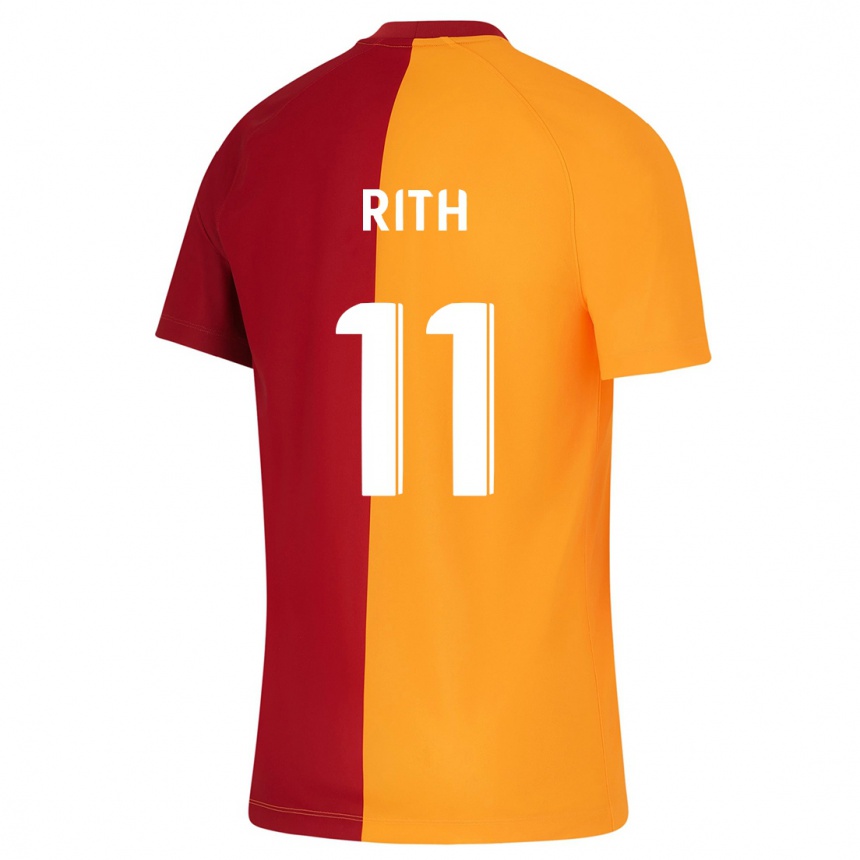 Niño Fútbol Camiseta Monique Rith #11 Naranja 1ª Equipación 2023/24