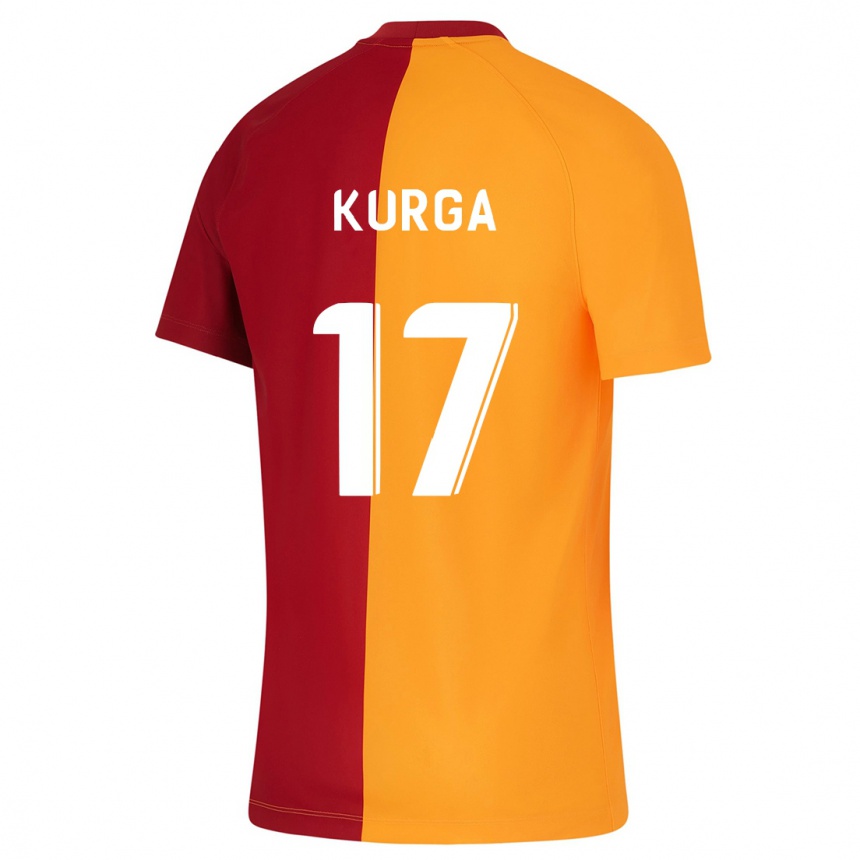 Niño Fútbol Camiseta Handan Kurğa #17 Naranja 1ª Equipación 2023/24