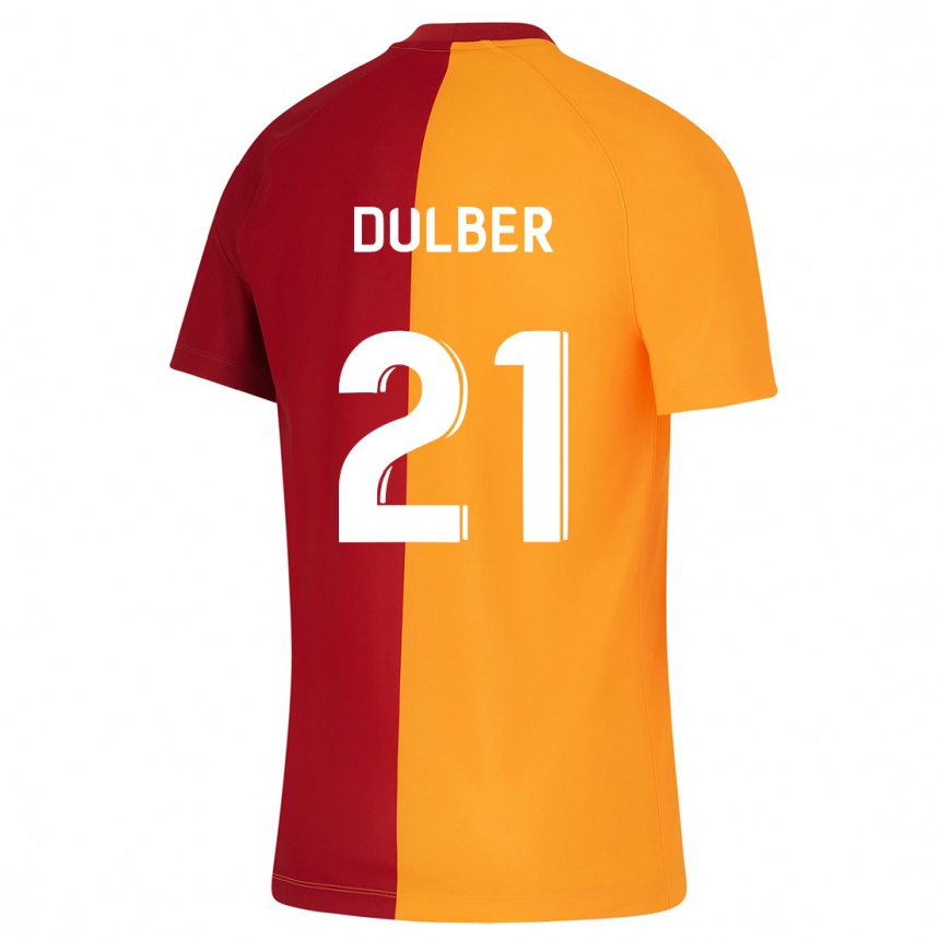 Niño Fútbol Camiseta Didem Dülber #21 Naranja 1ª Equipación 2023/24