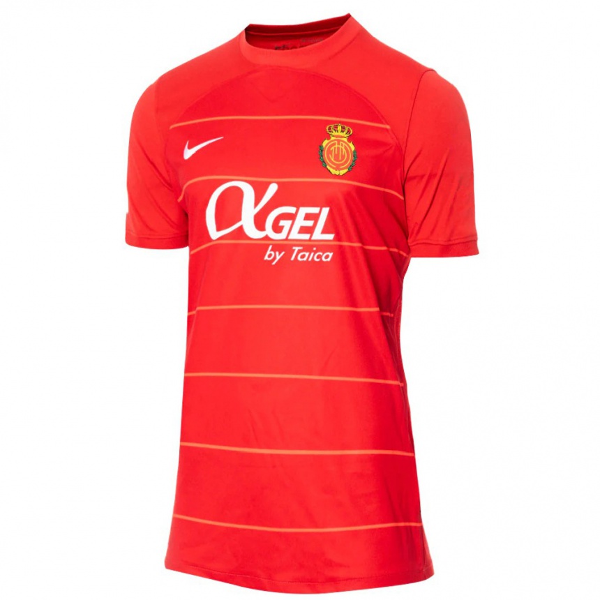 Niño Fútbol Camiseta Su Nombre #0 Rojo 1ª Equipación 2023/24