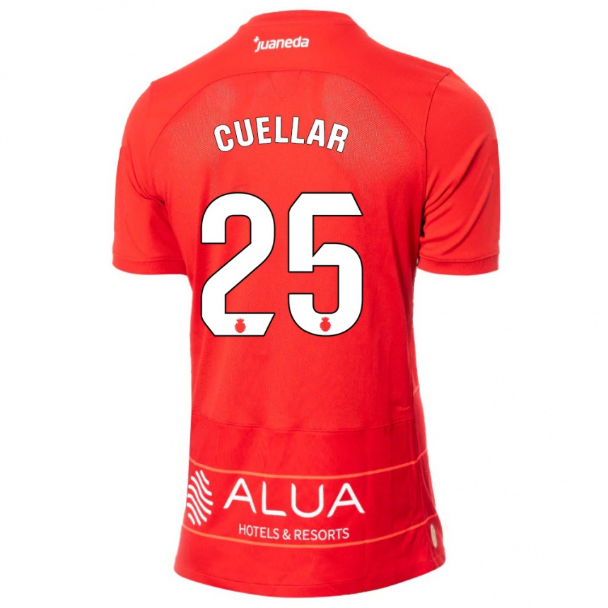 Niño Fútbol Camiseta Iván Cuéllar #25 Rojo 1ª Equipación 2023/24