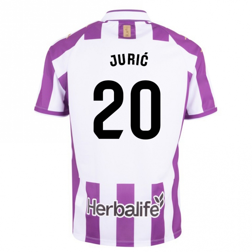 Niño Fútbol Camiseta Stanko Juric #20 Morado 1ª Equipación 2023/24